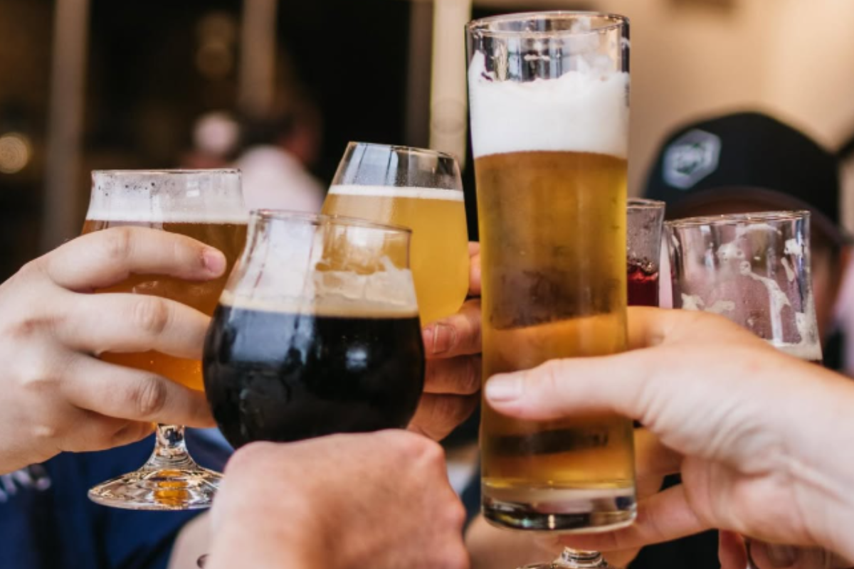 Cheering Beer